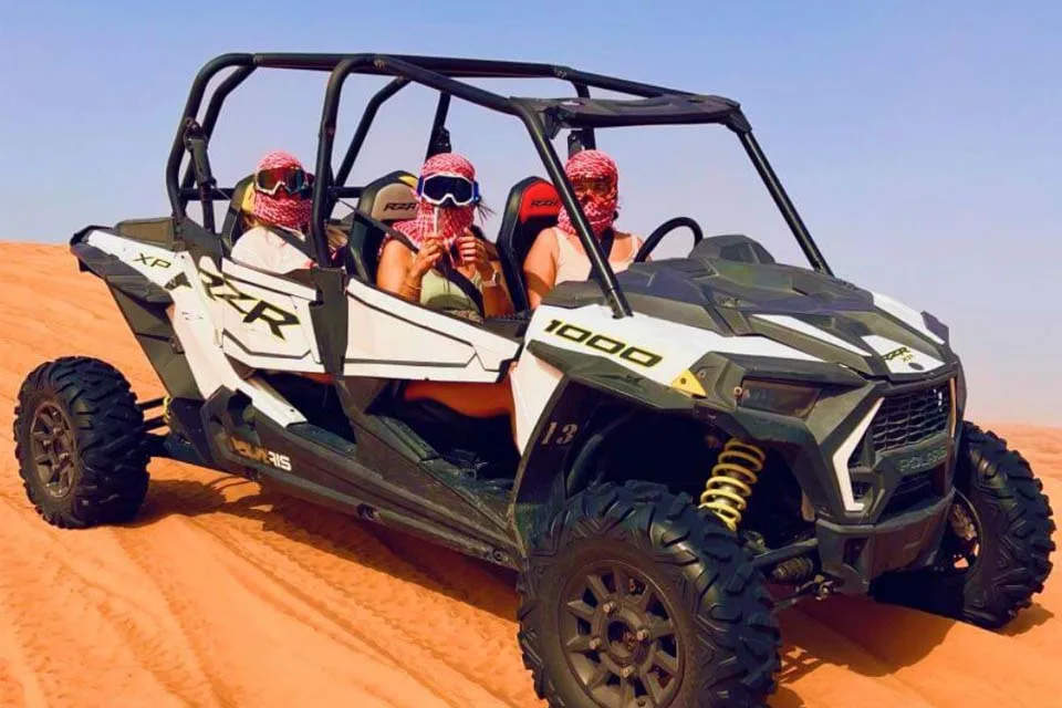 4x4 4-Seater dune buggy ride dubai